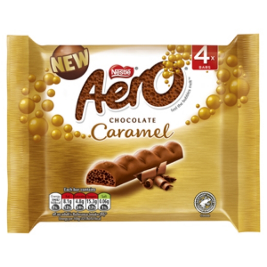 Picture of Aero Bubbly Caramel MULTIPACK 4pk x14
